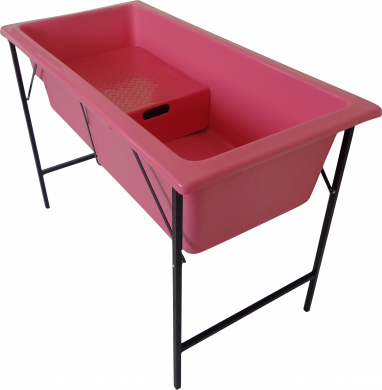 Banheira Grande com Degrau - Pink